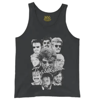 Thalaivaa Avatars Men/Unisex Tank Top in Black Color