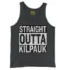 Straight Outta Kilpauk Men/Unisex Tank Top in Black Color