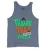 Thambi Tea Innum Varala Men/Unisex Tank Top in Blue Jean Color