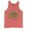 Nee Pudungurathu Puraavume Theva Illadha Aani Dhan Men/Unisex Tank Top in Bright Salmon Color