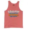 Sothulayum Adi Vaangiyaachu Saethulayum Adi Vangiyachu Men/Unisex Tank Top in Bright Salmon Color