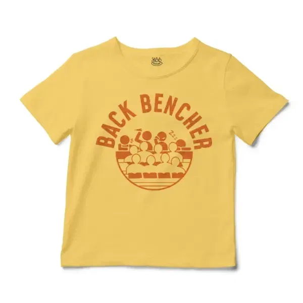 Back Bencher Unisex Toddler T-Shirt in Butter Color