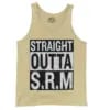 Straight Outta Srm University Men/Unisex Tank Top in Butter Color
