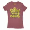 Saami Kannu Kuthing Women’s T-Shirt in Cardinal Color