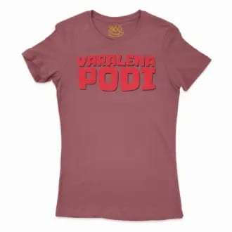 Varalena Podi Women’s T-Shirt in Cardinal Color