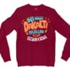 Dei Indha Dakalti Vellalam Enkitta Vechukkadha Men/Unisex Long Sleeve T-Shirt in Cardinal Red Color