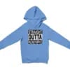 Straight Outta Pachaiyappa's Unisex Youth Hoodie in Carolina Blue Color
