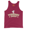 Veerabaagu Bakery Men/Unisex Tank Top in Crimson Color