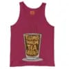 Thambi Innum Tea Varala Men/Unisex Tank Top in Crimson Color