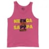 Neenga Romba Sappaa Phigru Men/Unisex Tank Top in Crunchberry Color