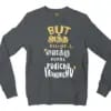 But Antha Dealing Enaku Romba Pudichu Irundhichu Men/Unisex Long Sleeve T-Shirt in Dark Heather Color