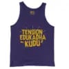 Tension Edukadha Kudu Men/Unisex Tank Top in Grape Color