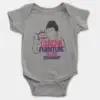 Idhu Vara Odacha Furniture Ellam Pathaadha Short Sleeve Baby Onesie in Heather Color