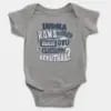 Indha Rana Kalathulayum Unakku Oru Kilukiluppu Kekuthaa Short Sleeve Baby Onesie in Heather Color
