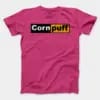 Cornpuff Men/Unisex T-Shirt in Heather Heliconia Color