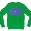 Gaandha Kan Azhagi Men/Unisex Long Sleeve T-Shirt in Irish Green Color