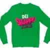 Dei Segappu Sattai Men/Unisex Long Sleeve T-Shirt in Irish Green Color