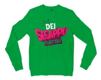 Dei Segappu Sattai Men/Unisex Long Sleeve T-Shirt in Irish Green Color