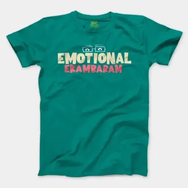 Emotional Ekambaram Men/Unisex T-Shirt in Jade Dome Color