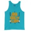 Jamin, Kadal Laye Illayam Men/Unisex Tank Top in Lagoon Color