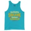 Singathapathi Singame Sunna Asingam Men/Unisex Tank Top in Lagoon Color