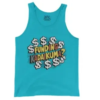 Funding Kadaikuma Men/Unisex Tank Top in Lagoon Color