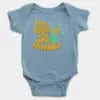 Aaaha Nama Oorula Ipdi Oru Arivaaliya Short Sleeve Baby Onesie in Light Blue Color