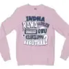 Indha Rana Kalathulayum Unakku Oru Kilukiluppu Kekuthaa Men/Unisex Long Sleeve T-Shirt in Light Pink Color