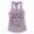 Iam Yuvar Best Friend Women's Racerback Tank in Lilac Color