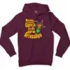 Aaaha Nama Oorula Ipdi Oru Arivaaliya Men/Unisex Hoodie in Maroon Color