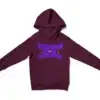 Gaandha Kan Azhagi Unisex Youth Hoodie in Maroon Color