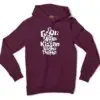 Ek Gaon Mein Ek Kissan Raghu Thatha Men/Unisex Hoodie in Maroon Color