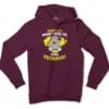 Naayu Ku Peru Vachaye Soru Vachaye Men/Unisex Hoodie in Maroon Color