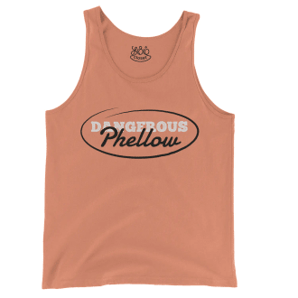 Dangerous Phellow Men/Unisex Tank Top in Melon Color