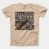 Odambukku Nalladhu Illa, Annubhavathula Sollaren (Black) Men/Unisex T-Shirt in Natural Color