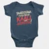Paakaththana Porra Indha Kaali Oda Aatatha Short Sleeve Baby Onesie in Navy Color