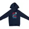 Keep Calm And Say Aaahan Unisex Youth Hoodie in Navy Color