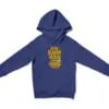Appan Saabam Weapon Maadhri Vandhu Thaakudu Unisex Youth Hoodie in Purple Color