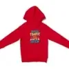 Naanga Traffic And Lovu La Matta Mattom Unisex Youth Hoodie in Red Color