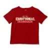 Emotional Ekambaram Unisex Toddler T-Shirt in Red Color