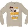 I Yam Speaking No Cross Speaking Men/Unisex Long Sleeve T-Shirt in Sand Color
