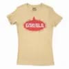 Goiyala Women’s T-Shirt in Solid Banana Cream Color
