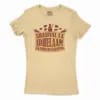 Arasiyal La Idhellam Saadharnamappa Women’s T-Shirt in Solid Banana Cream Color