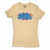 Marubadi Seruppadi Women’s T-Shirt in Solid Banana Cream Color