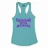 Gaandha Kan Azhagi Women's Racerback Tank in Solid Cancun Color