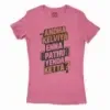 Andha Kelviya Enna Pathu Yenda Ketta Women’s T-Shirt in Solid Hot Pink Color