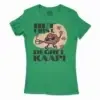 But First Degree Kaapi Women’s T-Shirt in Solid Kelly Green Color