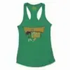 Kadupethuraru My Lord Women's Racerback Tank in Solid Kelly Green Color