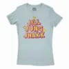 Jill Jung Jhakk Women’s T-Shirt in Solid Light Blue Color