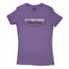 Dangerous Phellow Women’s T-Shirt in Solid Purple Rush Color